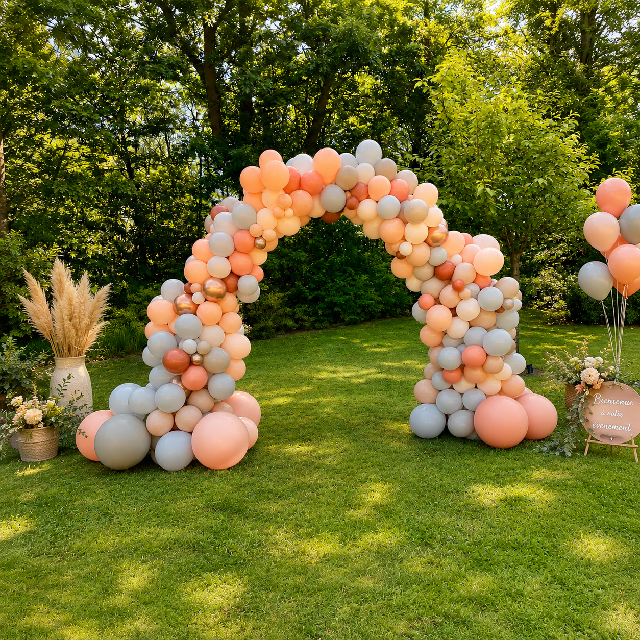 Création d'arche en ballons sur mesure · Ballons déco · Décoration événementielle Brabant Wallon